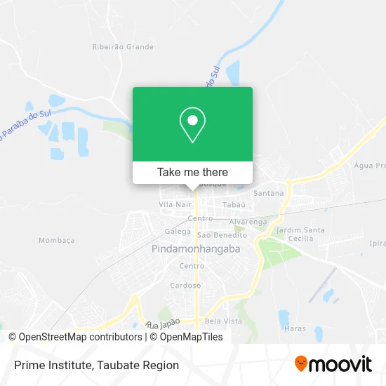 Prime Institute map