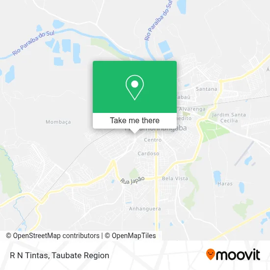 R N Tintas map