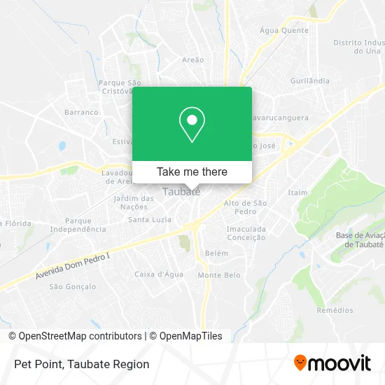 Pet Point map