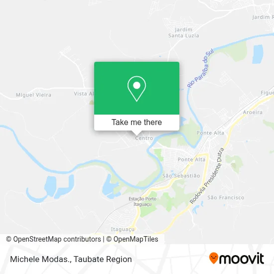 Michele Modas. map