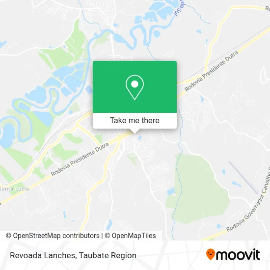 Revoada Lanches map