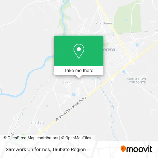 Samwork Uniformes map
