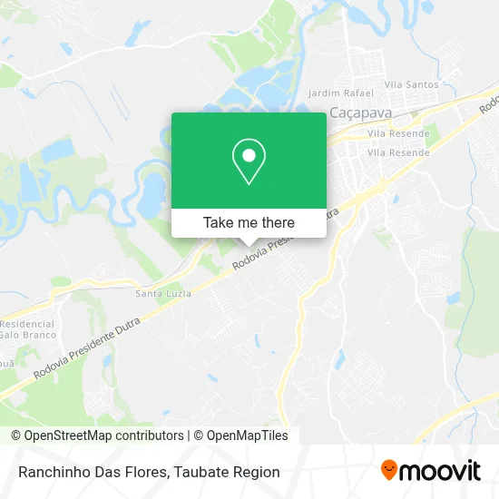 Ranchinho Das Flores map