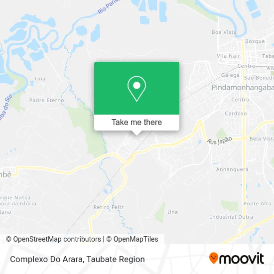Complexo Do Arara map