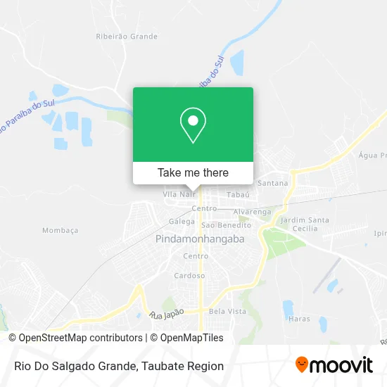 Rio Do Salgado Grande map