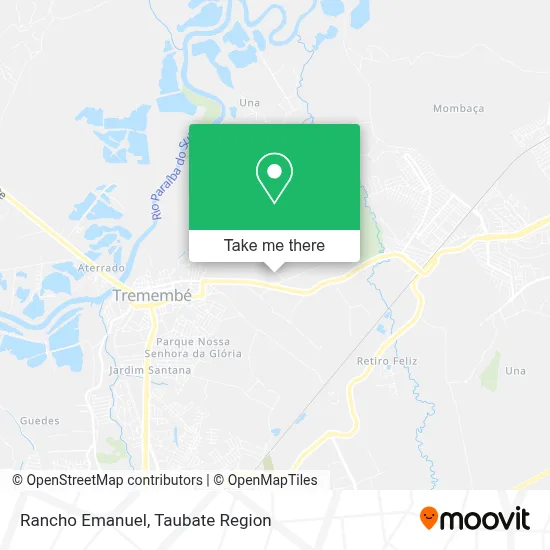 Rancho Emanuel map