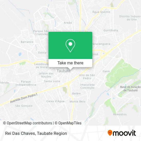 Rei Das Chaves map