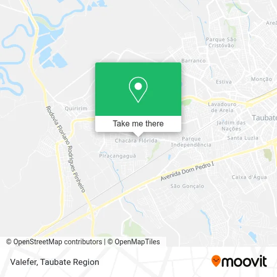Valefer map