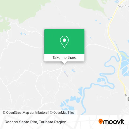 Rancho Santa Rita map