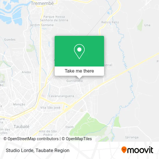 Studio Lorde map
