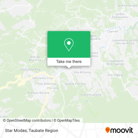 Star Modas map