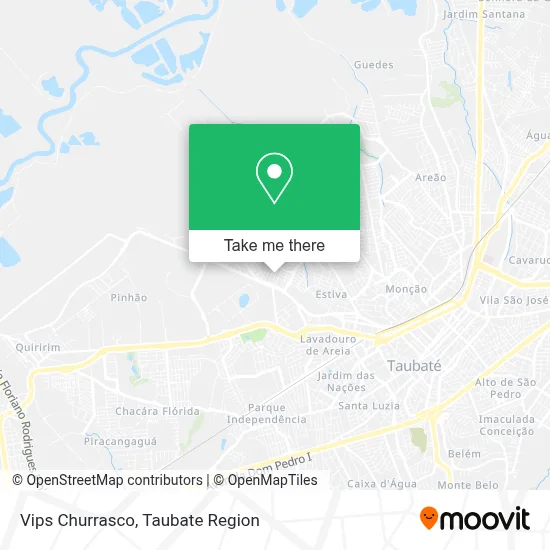 Vips Churrasco map