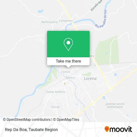 Rep Da Boa map