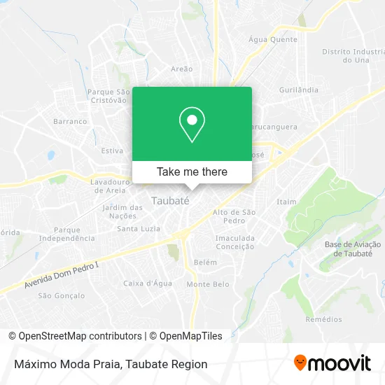 Máximo Moda Praia map