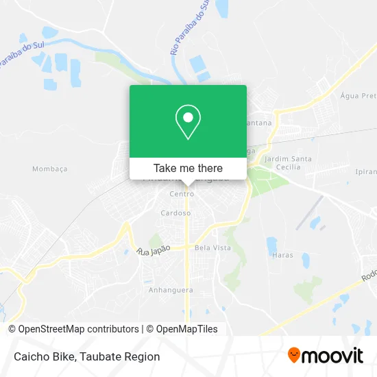 Caicho Bike map