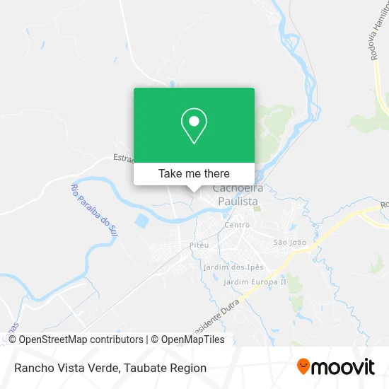 Rancho Vista Verde map