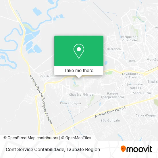 Cont Service Contabilidade map