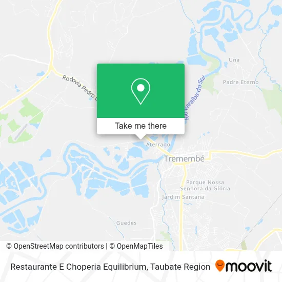 Restaurante E Choperia Equilibrium map