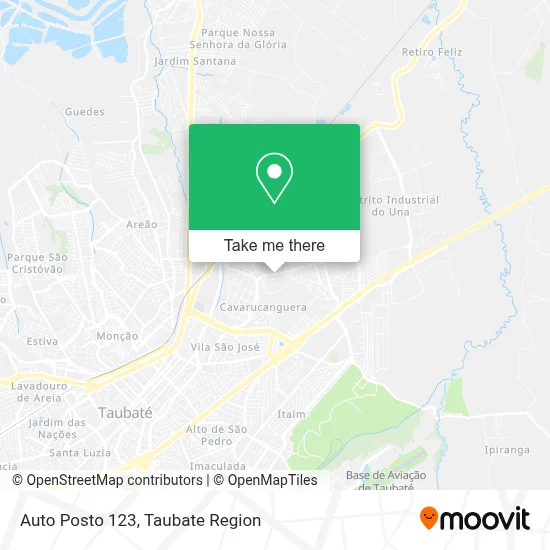 Auto Posto 123 map