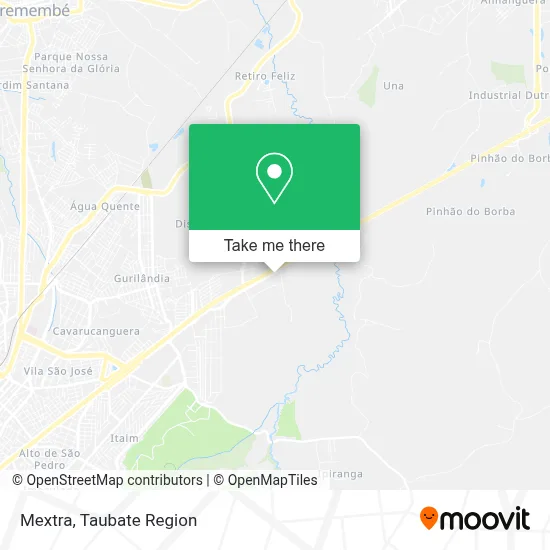 Mextra map
