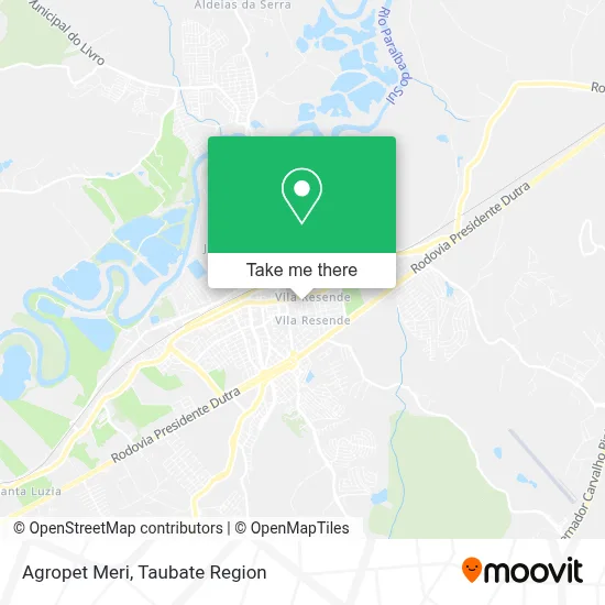 Agropet Meri map