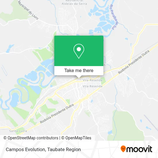 Campos Evolution map