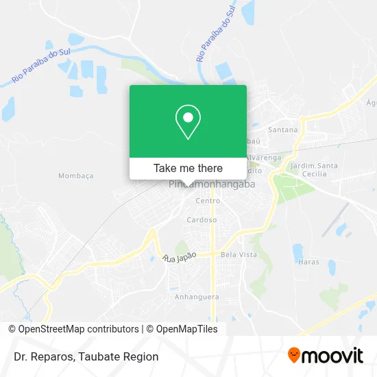 Dr. Reparos map