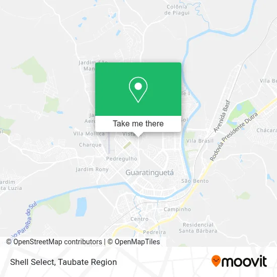 Shell Select map