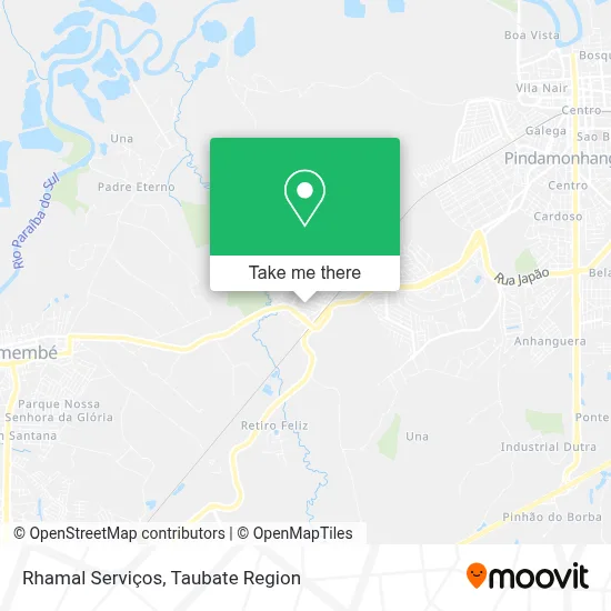 Rhamal Serviços map