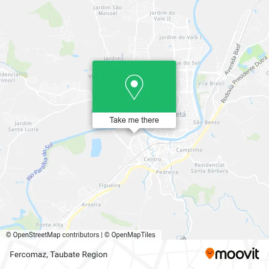 Fercomaz map