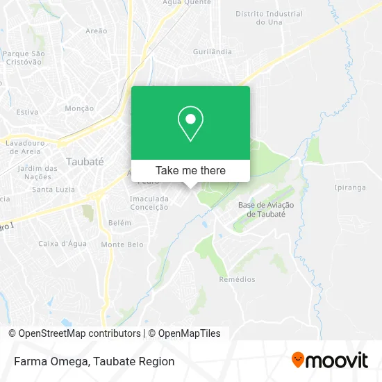 Farma Omega map