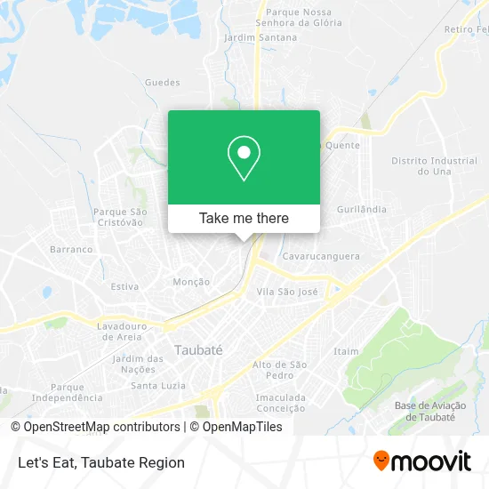 Let's Eat map