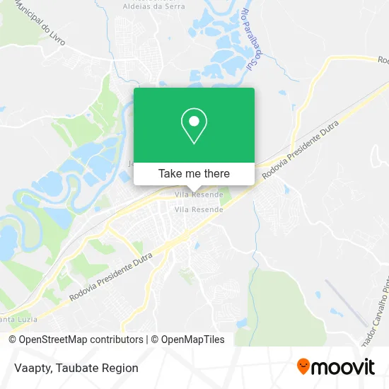 Vaapty map