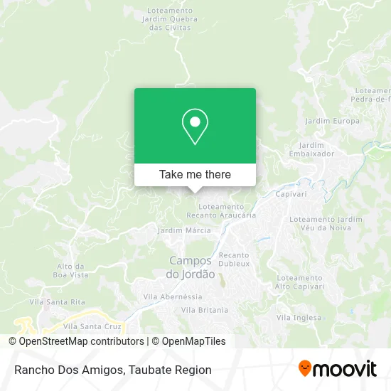 Rancho Dos Amigos map