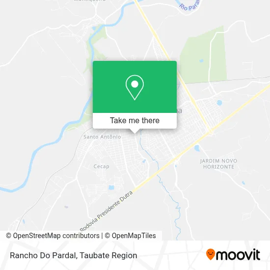 Rancho Do Pardal map