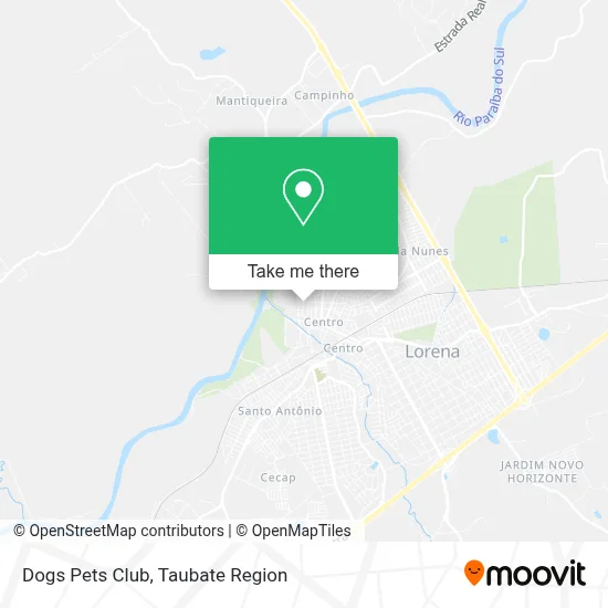Dogs Pets Club map