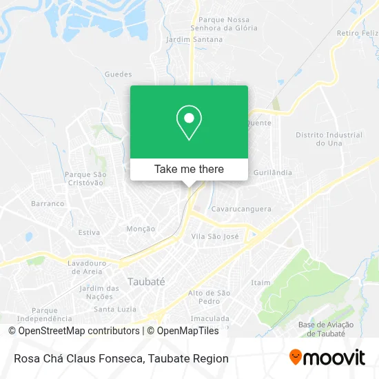 Rosa Chá Claus Fonseca map