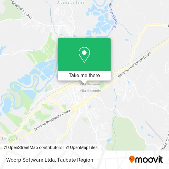 Wcorp Software Ltda map