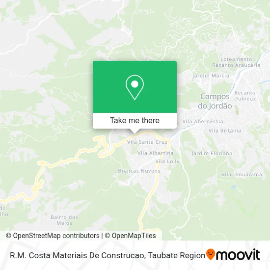 R.M. Costa Materiais De Construcao map
