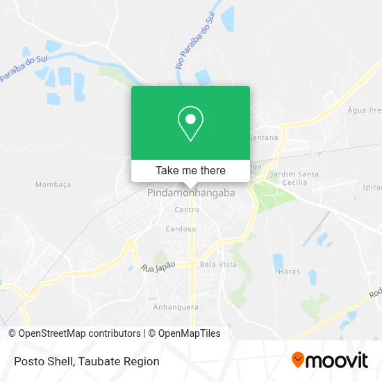 Posto Shell map