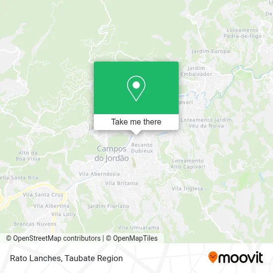 Rato Lanches map
