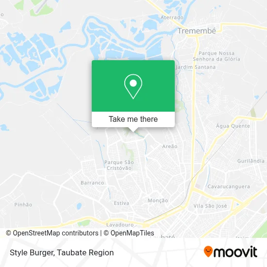 Style Burger map