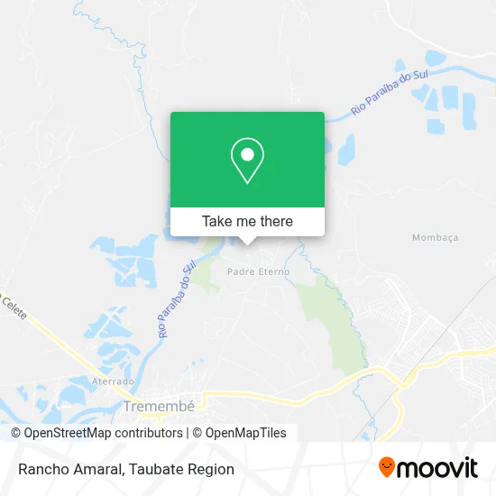 Rancho Amaral map