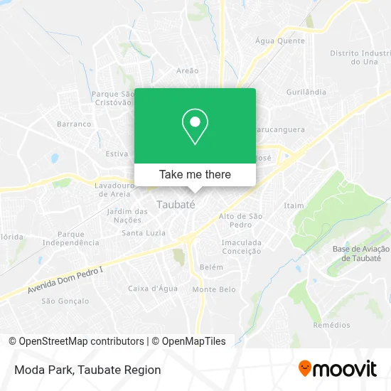 Moda Park map