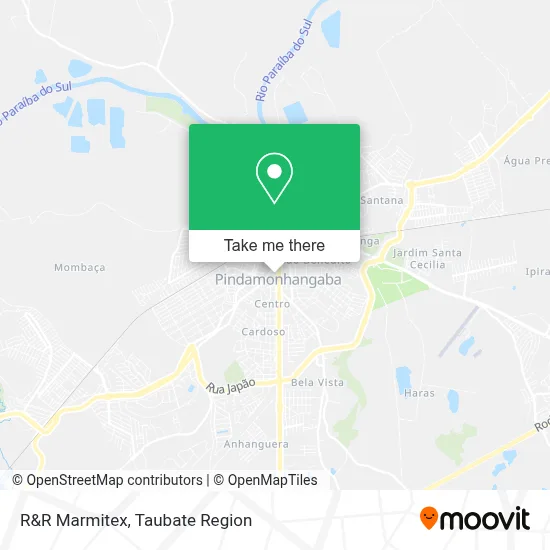 R&R Marmitex map