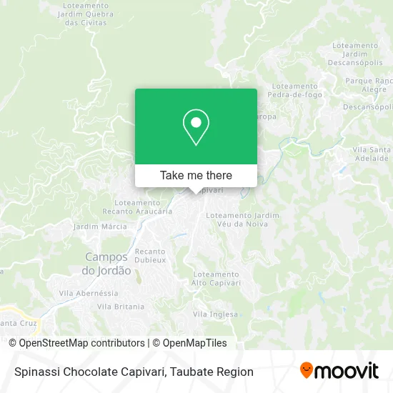 Spinassi Chocolate Capivari map
