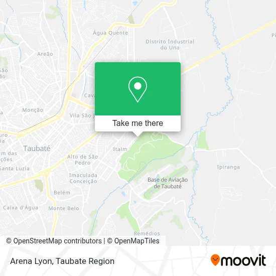 Arena Lyon map