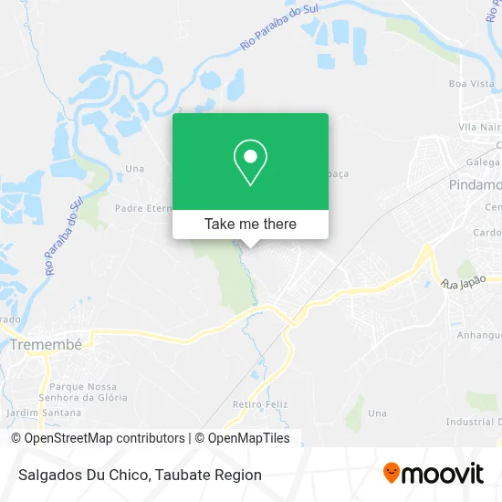 Salgados Du Chico map