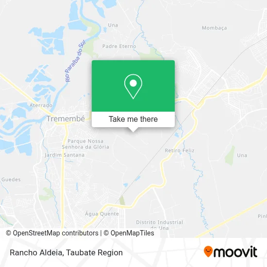Rancho Aldeia map