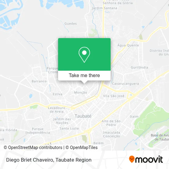 Diego Briet Chaveiro map